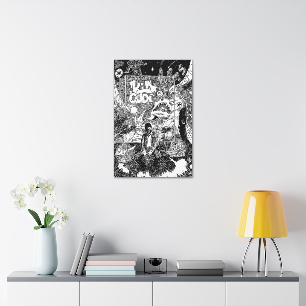 the moon man Canvas
